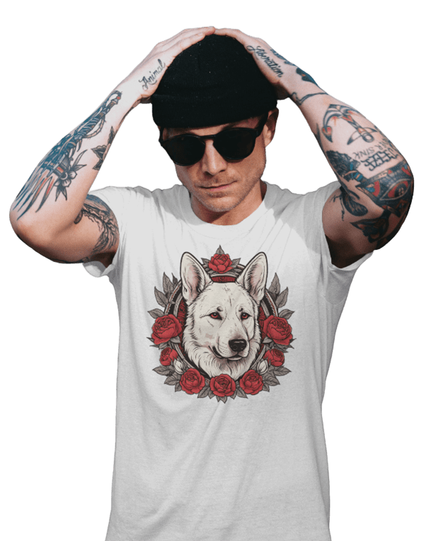 T-shirt Berger Blanc Suisse - TATTOO – Image 2