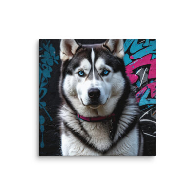 TOILE HUSKY - GRAFFITI