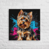 Toile Yorkshire – GRAFFITI – vue 2