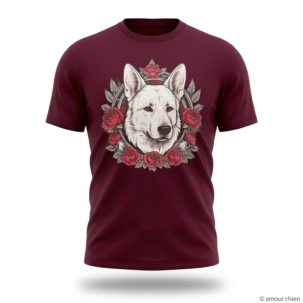 TSHIRT BERGER BLANC SUISSE TATTOO