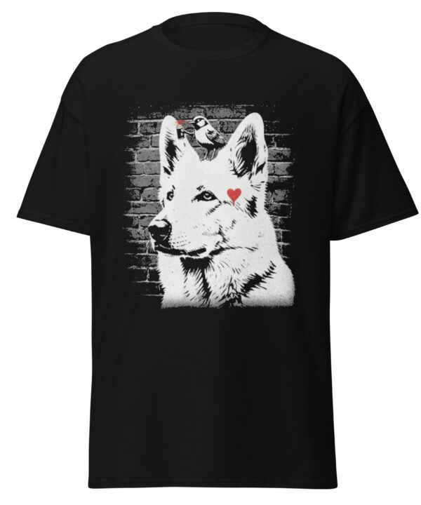 T-Shirt Berger Blanc Suisse Style Banksy