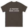 T-shirt JE PREFERE MON CHIEN – vue 7
