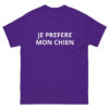 T-shirt JE PREFERE MON CHIEN – vue 5
