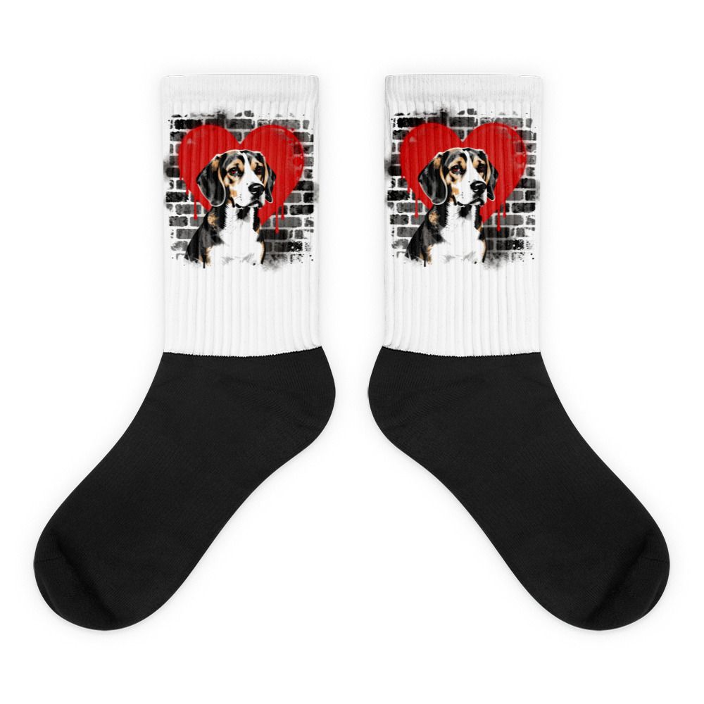 Chaussettes Beagle – Street Art – AMOUR CHIEN