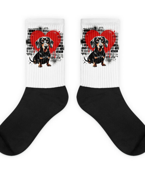 Chaussettes Teckel Street Art