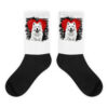 Chaussettes Samoyède – Street Art – AMOUR CHIEN