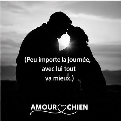 Peu importe la journée, avec lui tout va mieux