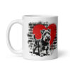Mug Airedale Terrier – Street Art – vue 2 – AMOUR CHIEN