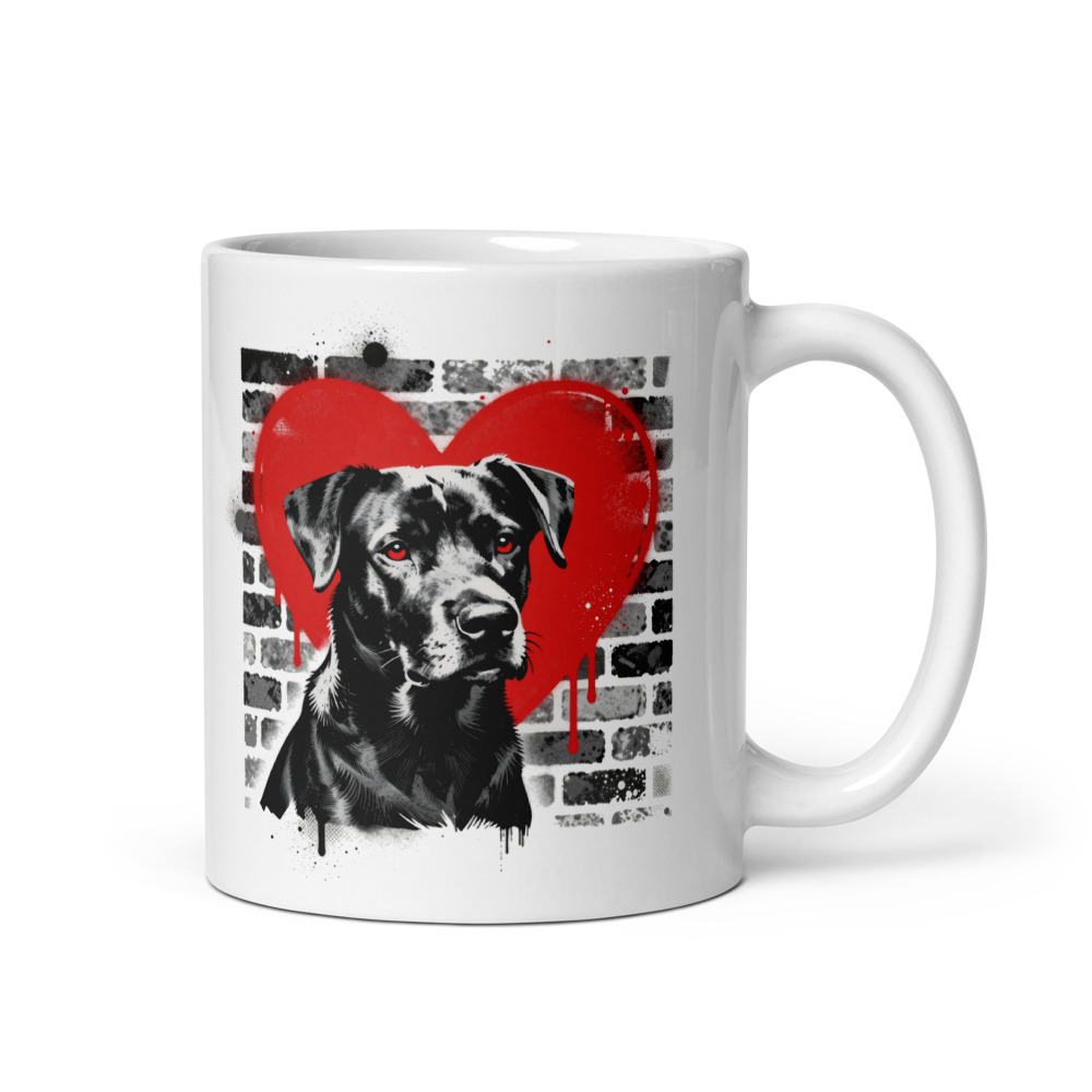 Mug Akbash – Street Art – AMOUR CHIEN