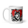 Mug Malamute de l'Alaska – Street Art – vue 2 – AMOUR CHIEN
