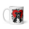 Mug American Staff – Street Art – vue 2 – AMOUR CHIEN