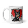 Mug Basenji – Street Art – vue 2 – AMOUR CHIEN