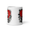 Mug Bedlington Terrier – Street Art – vue 3 – AMOUR CHIEN