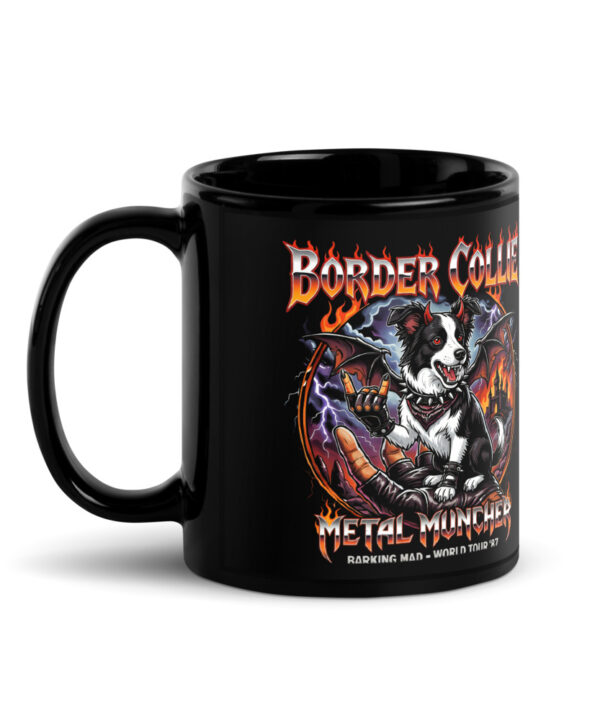 Mug Border Collie Metal