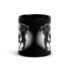 Mug Border Collie – Black & White – vue 3 – AMOUR CHIEN