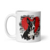 Mug Bull Terrier – Street Art – vue 2 – AMOUR CHIEN