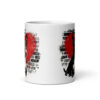 Mug Bull Terrier – Street Art – vue 3 – AMOUR CHIEN