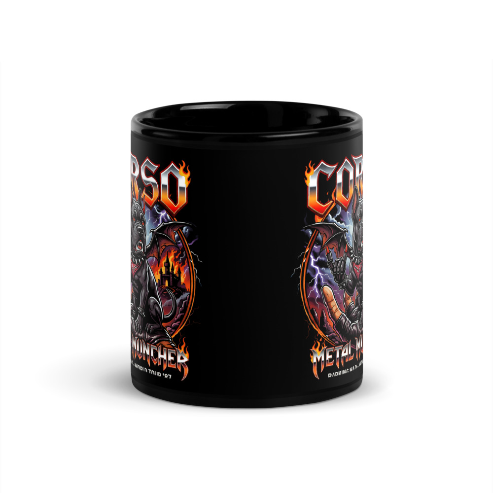 Mug Cane Corso – Metal – vue 3 – AMOUR CHIEN