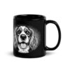 Mug Cavalier King Charles – Black & White – vue 2 – AMOUR CHIEN
