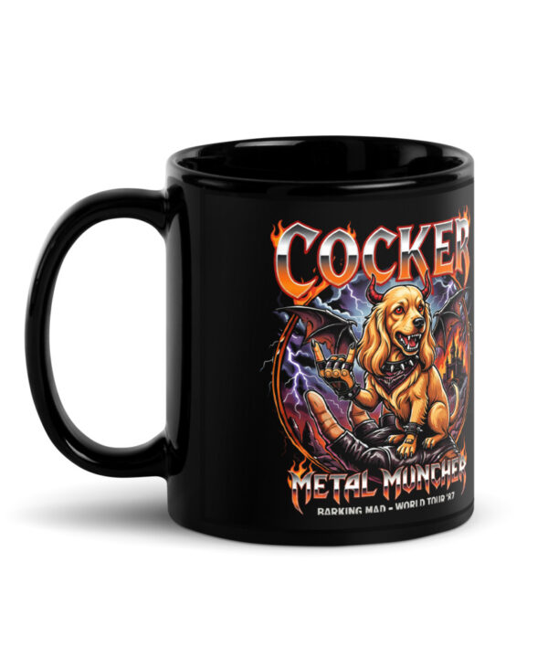 Mug Cocker Metal