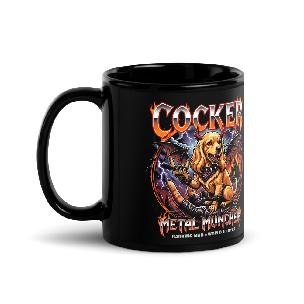 Mug Cocker – Metal – AMOUR CHIEN