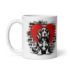 Mug Cocker – Street Art – vue 2 – AMOUR CHIEN