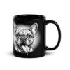 Mug Bouledogue – Black & White – vue 2 – AMOUR CHIEN
