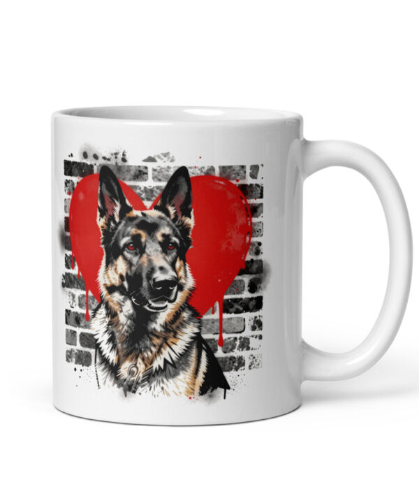 Mug Berger Allemand – Street Art – AMOUR CHIEN
