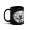 Mug Golden Retriever – Black & White – AMOUR CHIEN