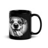 Mug Jack Russel – Black & White – vue 2 – AMOUR CHIEN