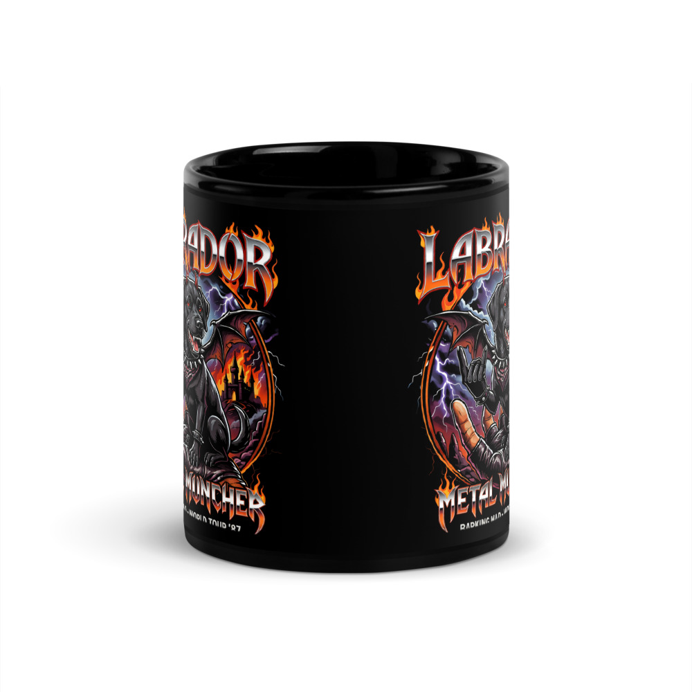 Mug Labrador – Metal – vue 3 – AMOUR CHIEN
