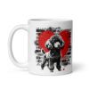 Mug Caniche – Street Art – vue 2 – AMOUR CHIEN