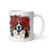 Mug Saint-Bernard – Street Art – AMOUR CHIEN