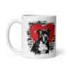 Mug Staffordshire Bull Terrier – Street Art – vue 2 – AMOUR CHIEN