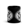 Mug Staffie – Black & White – vue 3 – AMOUR CHIEN