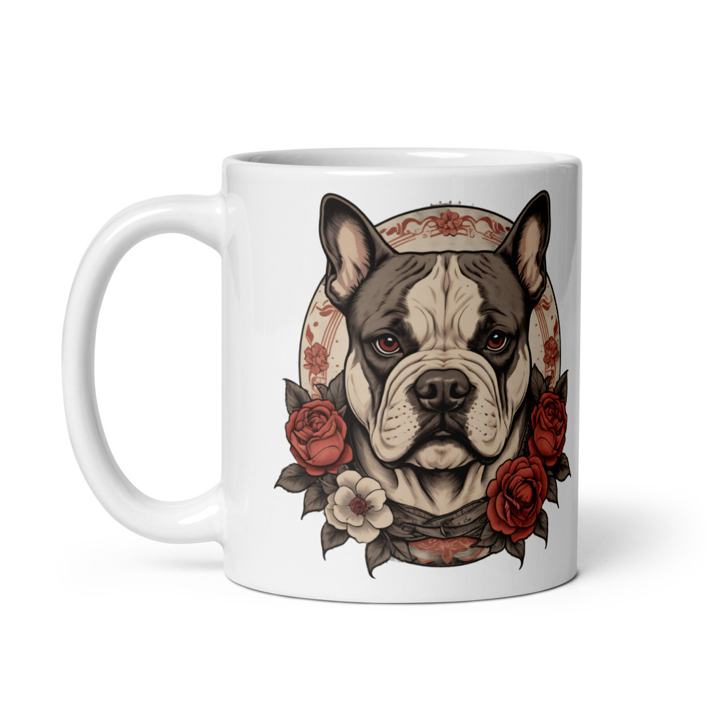 Mug American Bully – Tattoo – vue 2 – AMOUR CHIEN