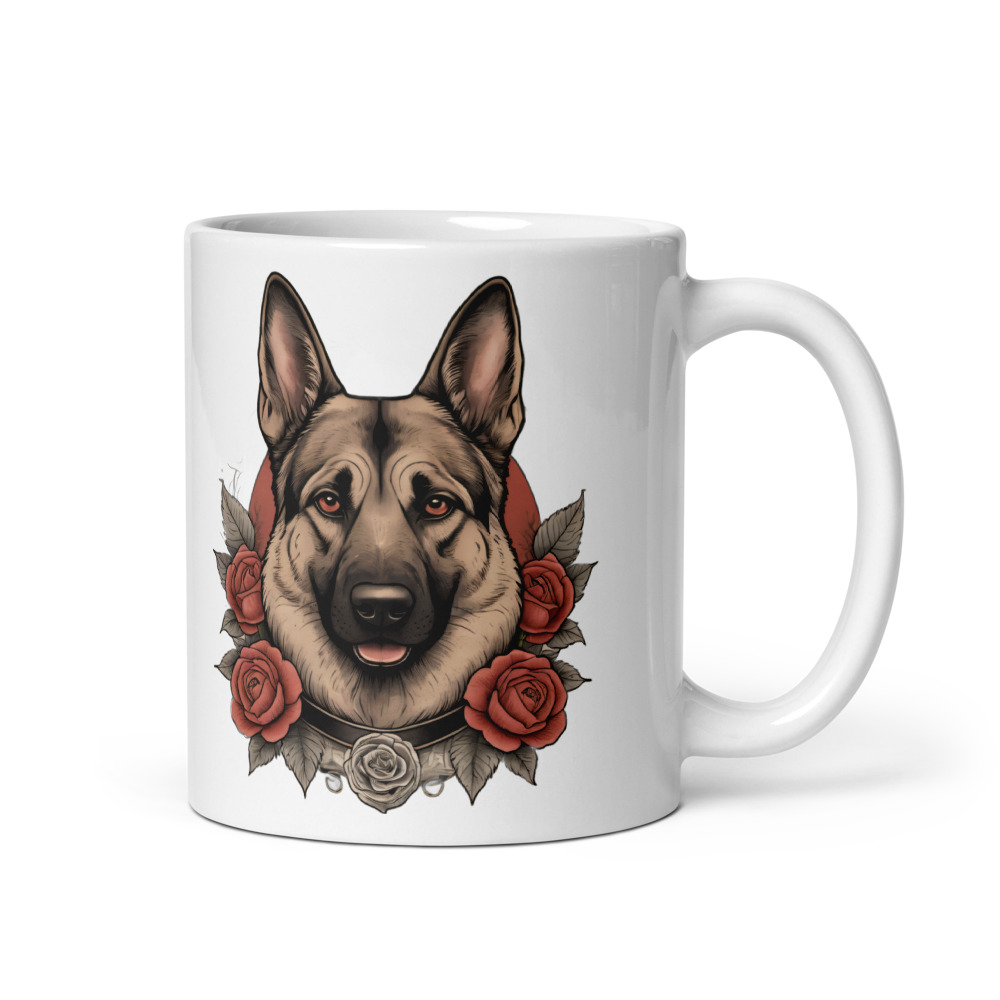 Mug Berger Allemand – Tattoo n° 2 – AMOUR CHIEN
