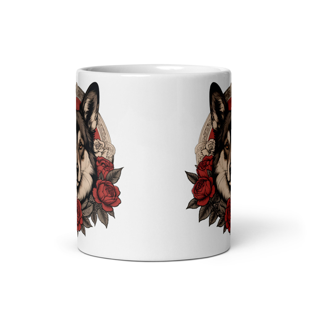 Mug Berger des Shetland – Tattoo – vue 3 – AMOUR CHIEN