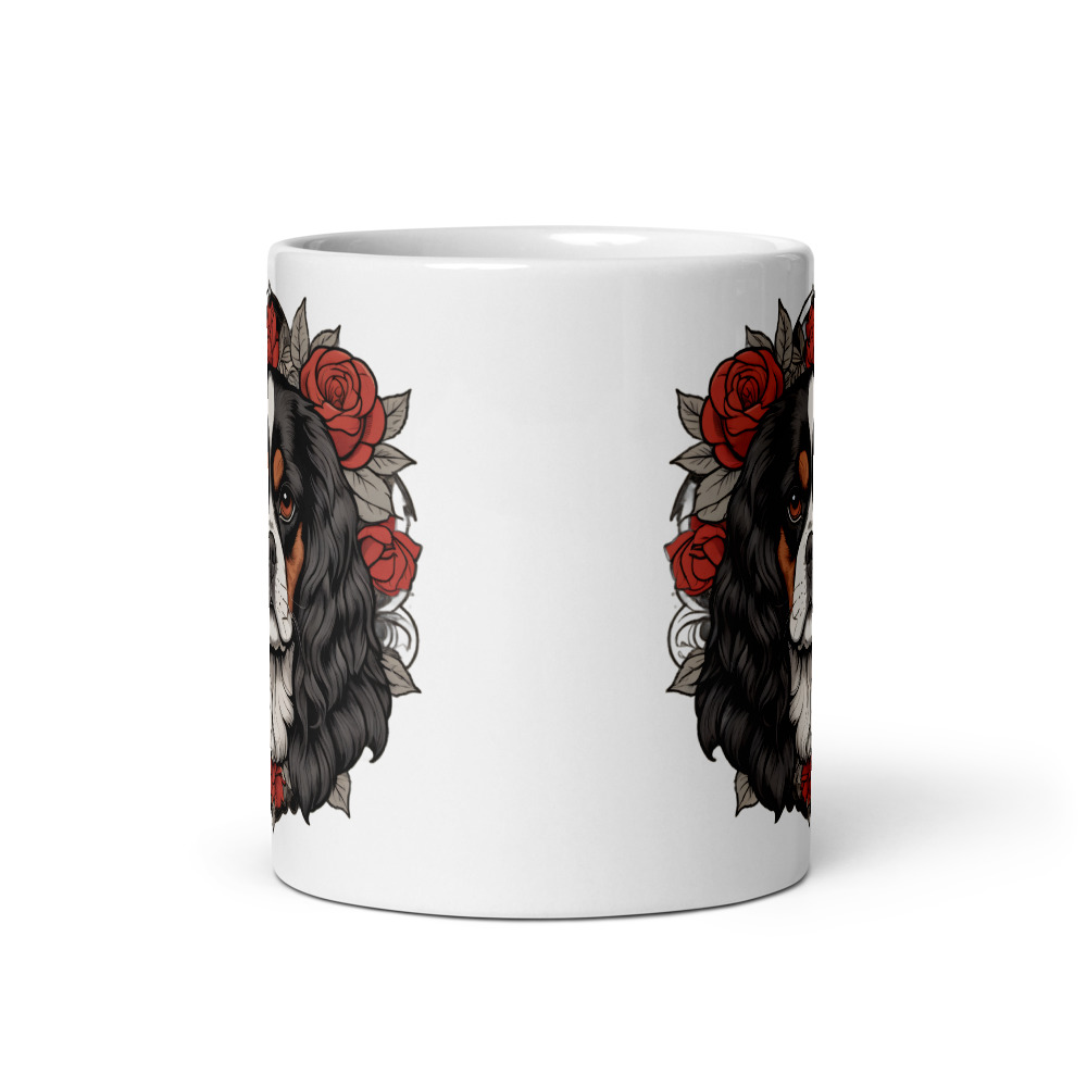 Mug Cavalier King Charles – Tattoo – vue 3 – AMOUR CHIEN