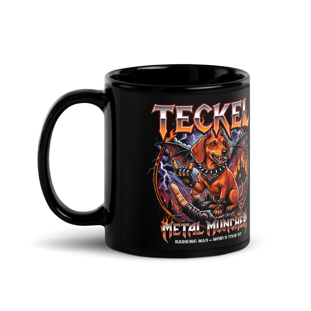Mug Teckel – Metal – AMOUR CHIEN