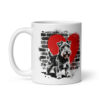 Mug Fox Terrier à poil dur – Street Art – vue 2 – AMOUR CHIEN