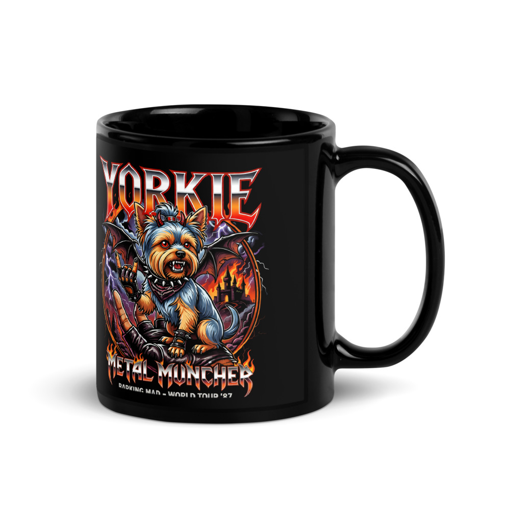 Mug Yorkshire – Metal – vue 2 – AMOUR CHIEN
