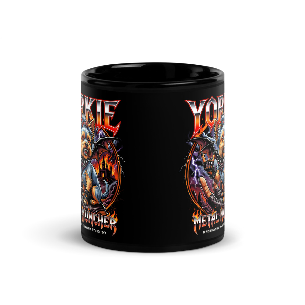 Mug Yorkshire – Metal – vue 3 – AMOUR CHIEN