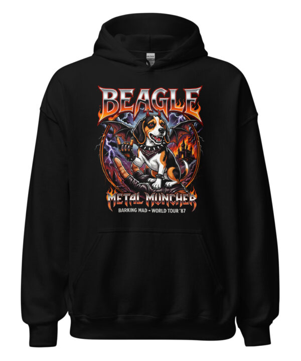Sweat à capuche Beagle Metal