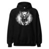 Sweat à capuche Malinois – Black & White – noir – AMOUR CHIEN