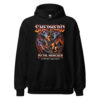 Sweat à capuche Berger Allemand – Metal – noir – AMOUR CHIEN