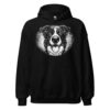 Sweat à capuche Border Collie – Black & White – noir – AMOUR CHIEN