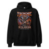 Sweat à capuche Bouledogue Français – Metal – noir – AMOUR CHIEN