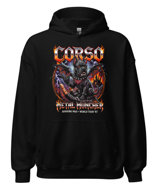 Sweat à capuche Cane Corso Metal