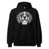 Sweat à capuche Cavalier King Charles – Black & White – noir – AMOUR CHIEN